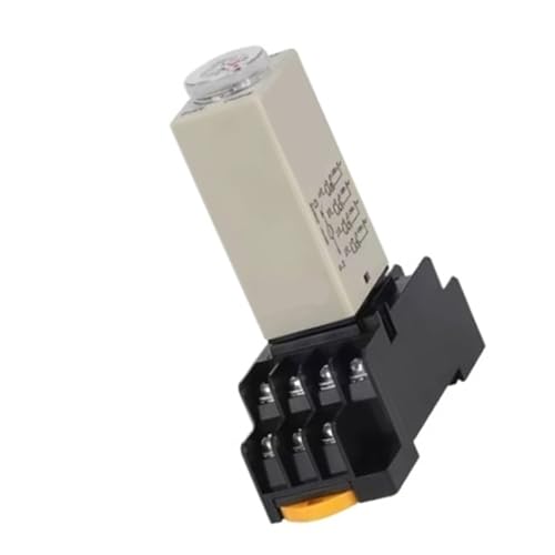 Relais H3Y-4-C AC110V temporisé 14 broches avec base de temporisation 0-30 min