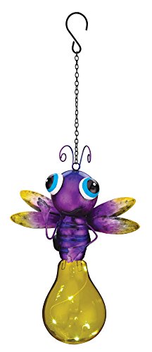 Regal Art & Gift Solar Firefly Lantern, Yellow (11257)