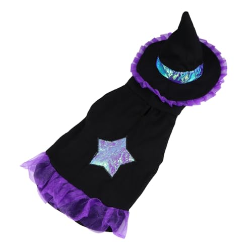 Disfraz para perro Wizard tamaño grande Halloween