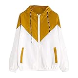 FMYONF Chaqueta con capucha para mujer, XL