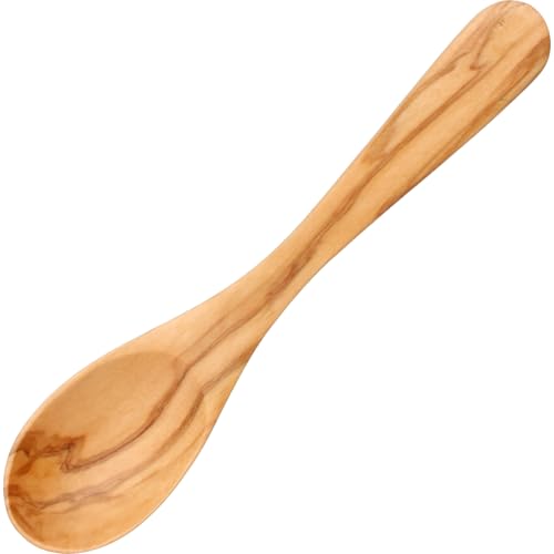 木製 スプーン コーヒースプーン ティースプーン デザート カトラリー 約12cm オリーブ ナチュラルウッド TL190903OL