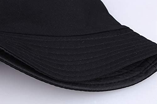 Unisex Cotton Solid Sun-Hat Bucket - Foldable Packable Bucket Cap For Beach And Travel #TOP5
