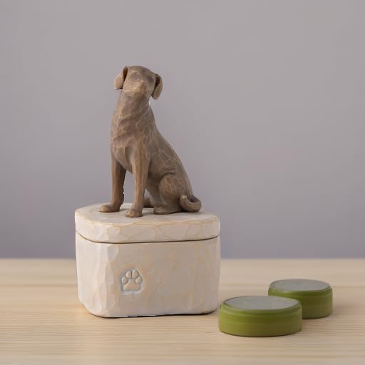 Willow Tree Love My Dog Dark Keepsake Box