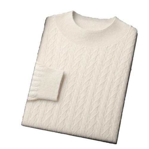 Men's Pullover Sweaters Long Sleeve Soft Thick Warm Casual Loose Knit Sweater Tops