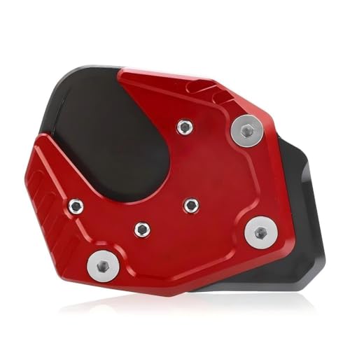 Support béquille XADV750 rouge pour stabiliser votre moto en road trip