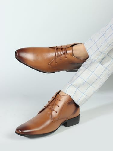 Image of Carlton London Men's Leather Lace-Up Chukka Boots