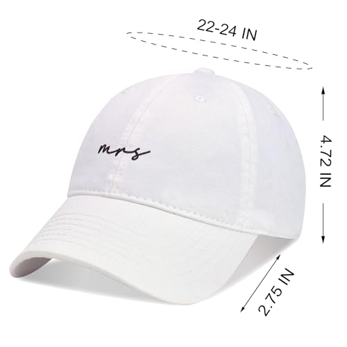 Image of Mr and Mrs Hats for Honeymoon Essentials,Engagement Gifts for Couples,Wedding Gifts for Bride and Groom