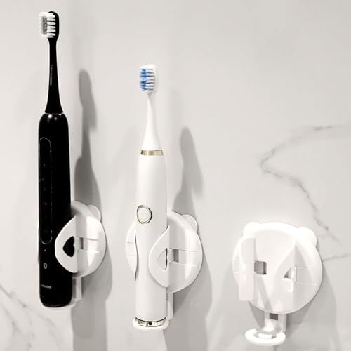 3 Stück Elektrischer Zahnbürstenhalter Zur Wandmontage Automatischer...