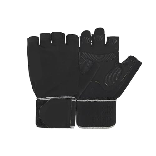 Guantes gimnasio transpirables antideslizantes para levantamiento de pesas y ciclismo