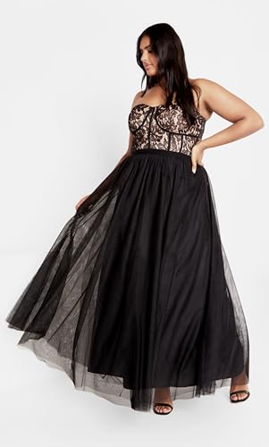 City Chic Women's Plus Size Dress - Sweet Beauty3