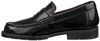 Academie Gear boys Uniform Dress Shoe, Black, 10.5 Wide Little Kid US | Image 6