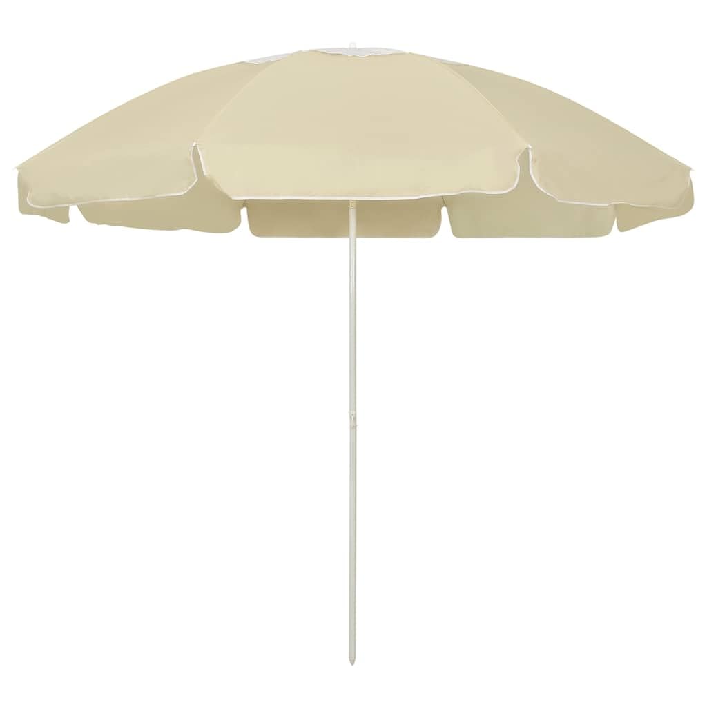 Parasol de Plage Anthracite 240 cm