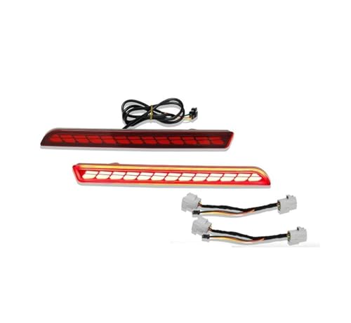 SCSTHRCRA Para Sienna 2021-2022, Luces Antiniebla Traseras, Luces De Freno Y Luces Intermitentes. Coche Rear Bumper Tail Lamp(2pc Rear Bumper)