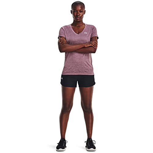 Image of Under Armour Womens Tech V-Neck Twist Short-Sleeve T-Shirt