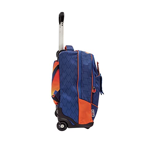 Mochila escolar Go Pop Dragon tipo trolley para llevar libros sin esfuerzo 2