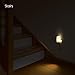Emotionlite Plug in Night Light, Warm White LED Nightlight, Dusk to Dawn Sensor, Kids, Nursery, Bedroom, Bathroom,Hallway, Stairs, Kitchen, 4 Pack