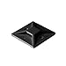 HellermannTyton MB4A0C2 4-Way Cable Tie Mounting Base, Black