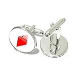 Cufflinks Spielkarte Manschettenknöpfe personalisierte Runde Glas Bräutigam Hemd Manschettenknöpfe für Herrenhemden Hochzeit Accessoires Silber