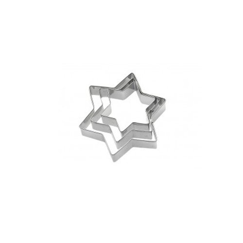 Set of 5 PCS Cake Molds/Cookie Cutters (Star)