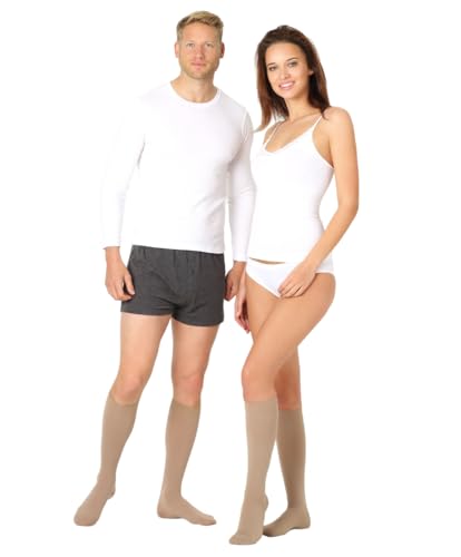Chaussettes de contention pieds enflés et prévention de thrombose