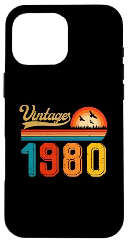 45�΂̒a�����v���[���g 45�� �j�� ���� ���g�� ���B���e�[�W 1980 �X�}�z�P�[�X iPhone 16 Pro Max �p