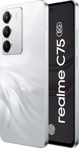 Image of realme C75 (Lily White, 6GB RAM, 128GB Storage)