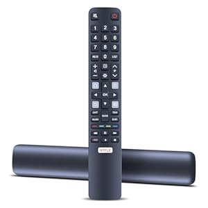 Snrigw Neue RC802N YA12 Ersatzfernbedienung für TCL Thomson 4K LCD LED Smart TV 32S6000S 40S6000FS 50DP600 F43S5916 H32S5916 55X2US 65X4US