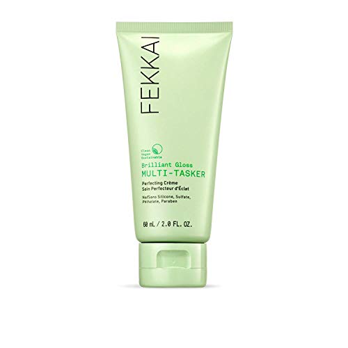 FEKKAI Brilliant Gloss Multi-Tasker Perfecting Creme | Glossing Multi-Tasker | Moisturizing Hair Shine | Clean, Vegan | Sulfate Free Conditioner, 2oz