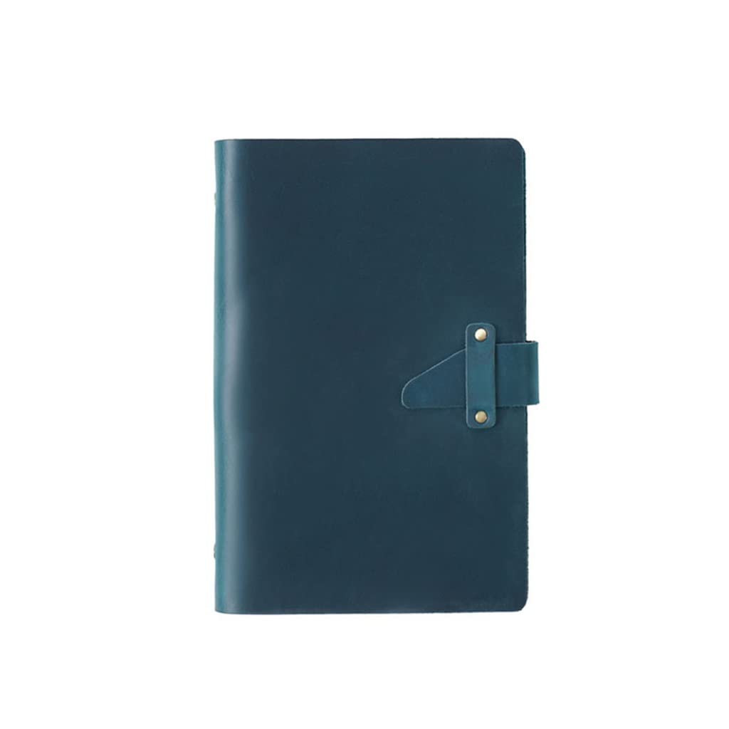 BmxauZ Quaderni e diari in pelle retrò - Agenda e agenda con raccoglitore a spirale A5/A6, perfetta per gli appassionati di ufficio, affari e cancelleria D210x145 mm