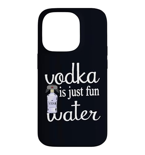 Vodka Is Just Fun Water ����ȃh�����N�p�[�e�B�[�f�U�C�� �X�}�z�P�[�X iPhone 14 Pro �p