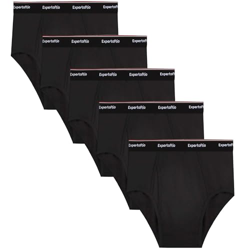 Image of Men's Underwear Briefs Viscose from Bamboo, Moisture Wicking Tagless Underwear for Men Pack Comfort Fly