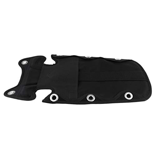 CUTICATE Durevole Back Plate Back Pad Support Backplate Pad con Tasca Portaoggetti per SMB