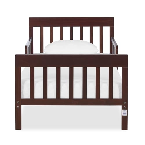 Image of Dream On Me Finn Toddler Bed, GREENGUARD Gold, Pinewood, Espresso