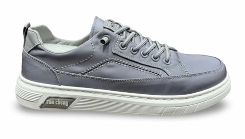 Image of Men's Casual Sneakers, Lace-Up, Fashion Sports Shoes