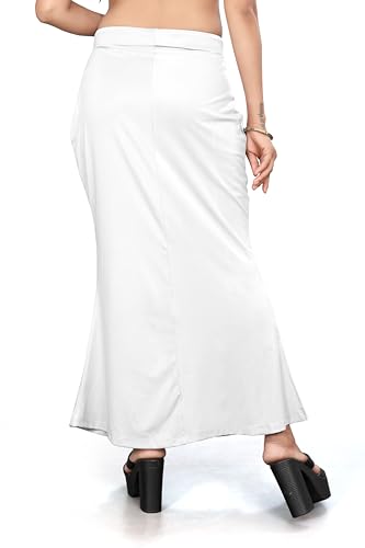 Image of Yashika Present Lycra Saree Shapewear Petticoat for Women||Straight Fit Petticoat Saree Silhouette Shape Wear Dress for Saree|| AZ-YS-OG-SHAPER-P