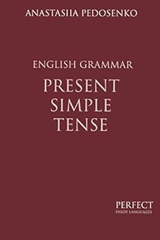 Paperback Present Simple Tense. English Grammar Book