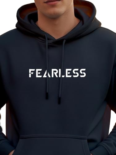 Image of XENOVAURBAN Hoodie for Men /Women | Unisex fit Cotton Fleece Hooded Sweatshirt - FEARL1