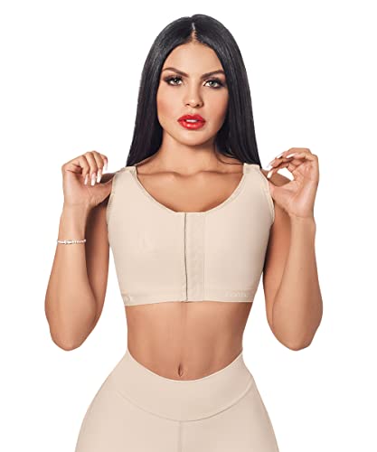 Forma Tu Cuerpo Post Op Bra, Wide Straps, Post Surgical Bras Post Surgery After Breast Augmentation, Mastectomy Bras Recovery
