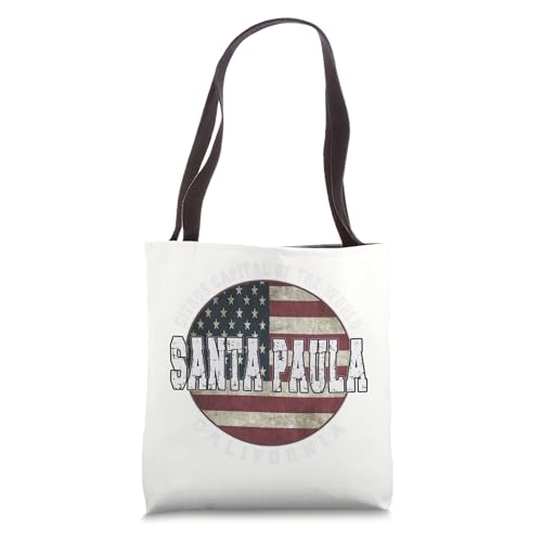 Bolsa Tote con bandera americana vintage miniatura 1
