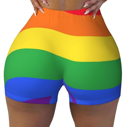 Women Girls Stretchy Workout Shorts for Jogging Yoga 2025 Biker Shorts