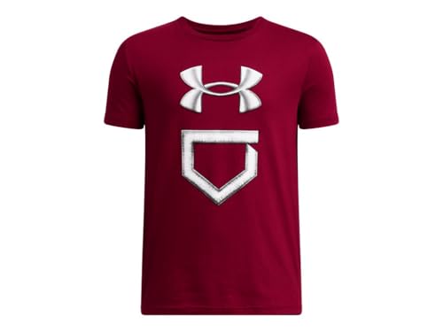 Under Armour Boys UA Baseball Icon Short Sleeve Apparel - Super-Soft Comfort