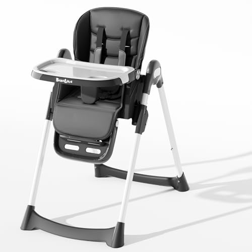 Babilous High Chair, Foldable High Chairs for Babies and Toddlers ...