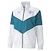 Puma MCFC Prematch Jacket Sweater, White-Ocean Depths, XL Mens