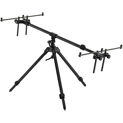 Cormoran Pro Carp Gun Pod Rod Pod Dreibein 360° Rutenständer Alu Cover