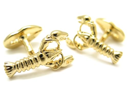 バベットワッサーマン(Babette Wasserman)ロブスター カフス（イエローゴールド）【 カフスボタン カフリンクス