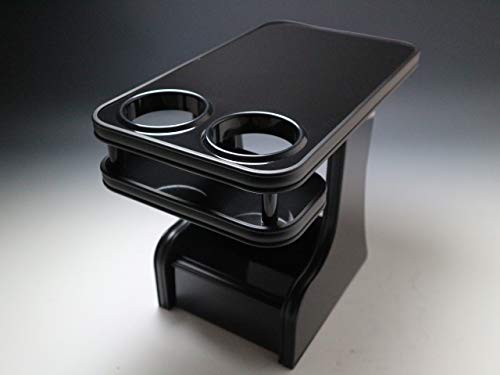 デリカD5 セカンドセンターテーブル ブラック オールブラック