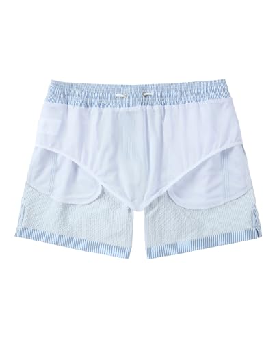 Men's Swim Shorts 5 inch Swimwear Swimming Trunks for Men Beach Shorts2