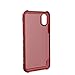 URBAN ARMOR GEAR UAG iPhone Xs/X [5.8-inch Screen] Case Plyo [Crimson] Transparent Shockproof Military Drop Tested Protective Cover