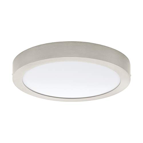 Eglo 94527 Plafonnier, Différents matériaux, Integriert, Argent