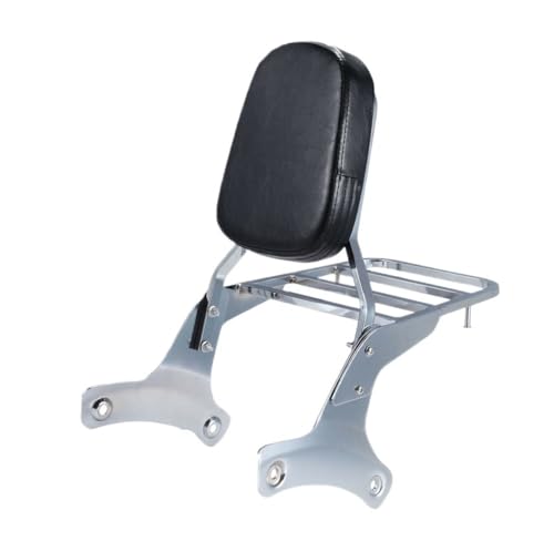 Dossier Moto Passager avec Bagages Étagère Arrière pour Shadow VT 750 400 1997-2003